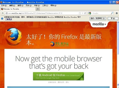 火狐浏览器43.0.7官方下载绿色版