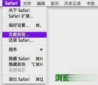 safari浏览器无痕浏览怎么设置
