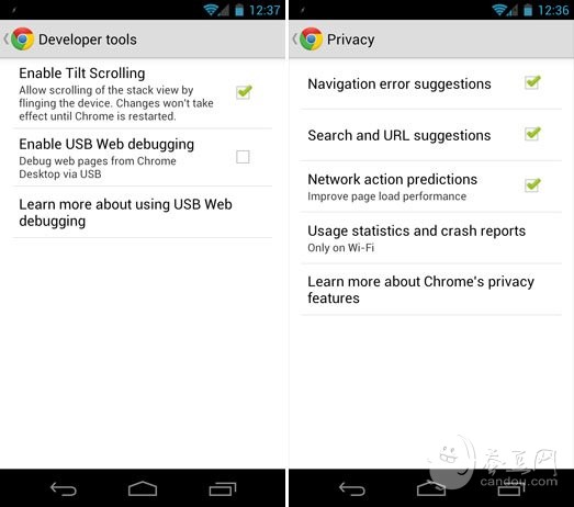 安卓版谷歌浏览器怎么样 Android版Chrome评测