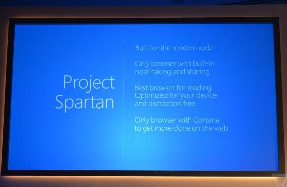 最新版浏览器Spartan斯巴达在Win10中界面一览