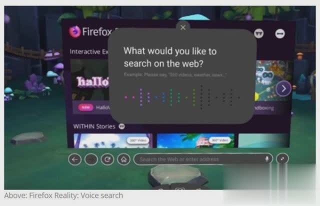 Firefox Reality网页浏览器新版本新增7种语言 支持360度视频播放
